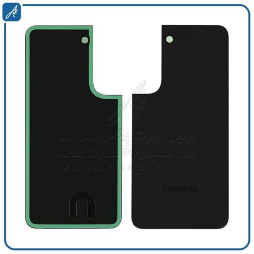 تصویر  BACK COVER S22 BLACK SAM