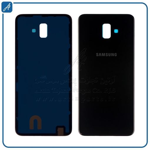 تصویر  BACK COVER J6 PLUS BLACK SAM