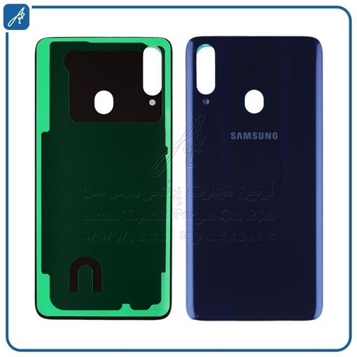 تصویر  BACK COVER A20S BLUE SAM