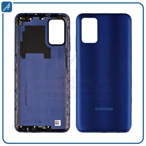 تصویر  BACK COVER A03S BLUE SAM