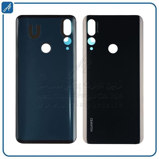 تصویر  BACK COVER Y9 PRIME 2019 BLACK HUW