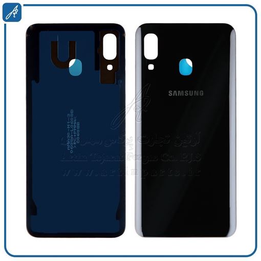 تصویر  BACK COVER A30 BLACK SAM