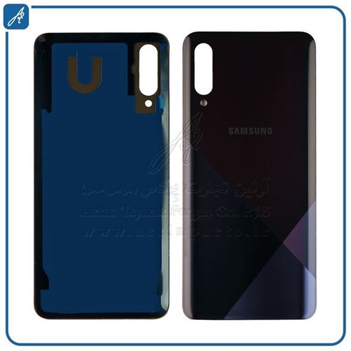 تصویر  BACK COVER A30S BLACK SAM