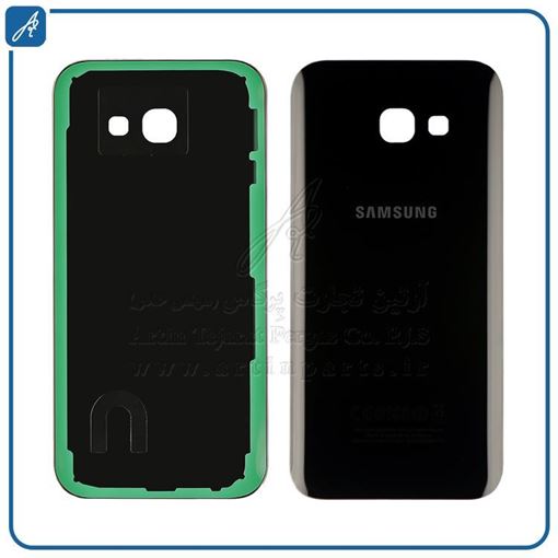 تصویر  BACK COVER A520 BLACK SAM