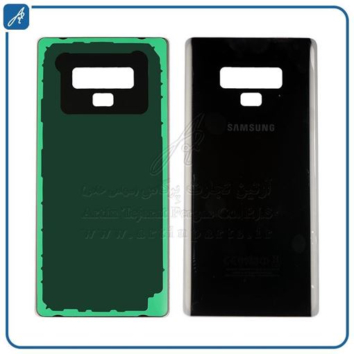 تصویر  BACK COVER NOTE 9 BLACK SAM