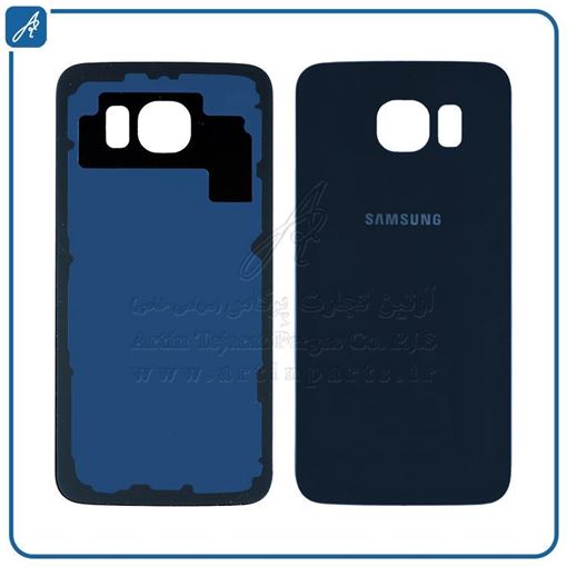 تصویر  BACK COVER S6 BLUE SAM