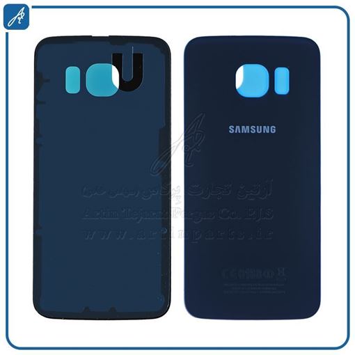 تصویر  BACK COVER S6 EDGE BLUE SAM