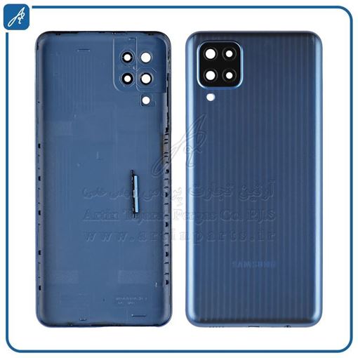 تصویر  BACK COVER M12 BLUE SAM