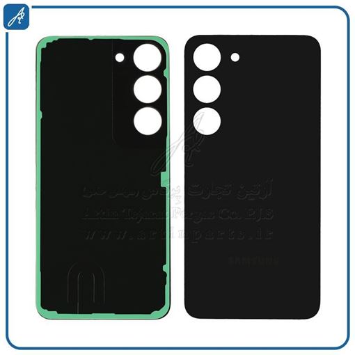 تصویر  BACK COVER S23 BLACK SAM