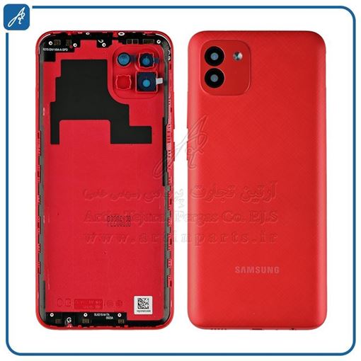 تصویر  BACK COVER A03 RED SAM