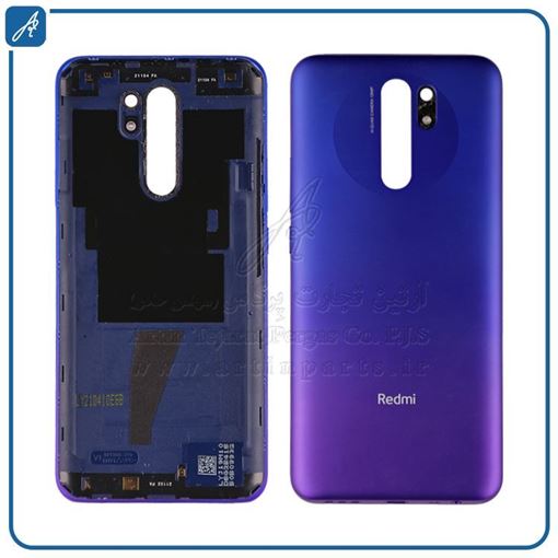 تصویر  BACK COVER REDMI 9 BLUE XIAO