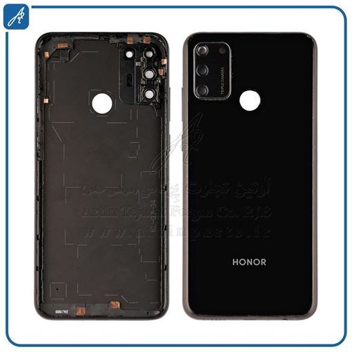 تصویر  BACK COVER HONOR 9A BLACK HUW