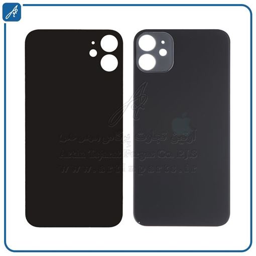 تصویر  BACK COVER 11 BLACK IPHONE