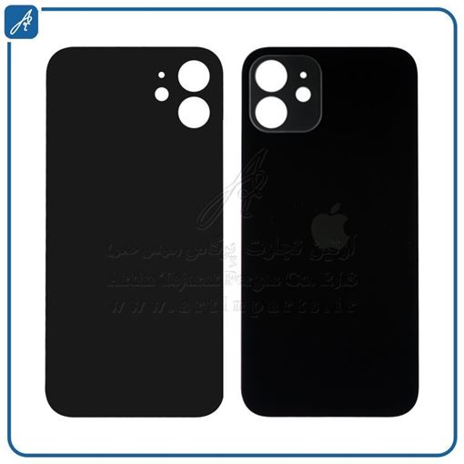 تصویر  BACK COVER 12 BLACK IPHONE
