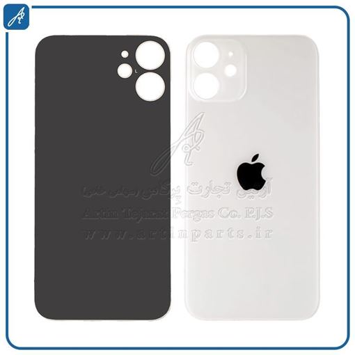 تصویر  BACK COVER 12 MINI WHITE  IPHONE
