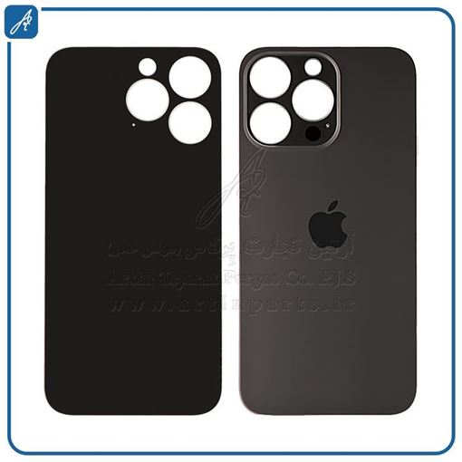 تصویر  BACK COVER 13 PRO BLACK IPHONE