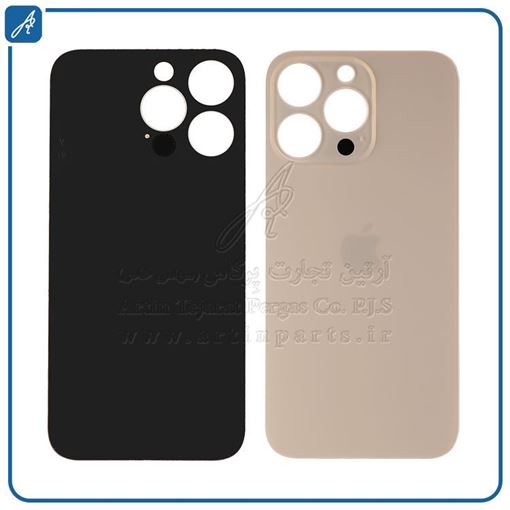 تصویر  BACK COVER 13 PRO GOLD IPHONE