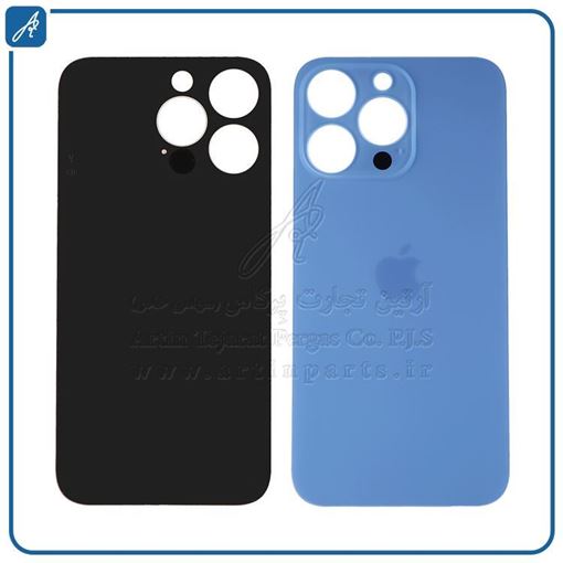 تصویر  BACK COVER 13 PRO BLUE IPHONE