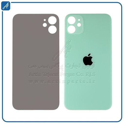 تصویر  BACK COVER 11 GREEN IPHONE