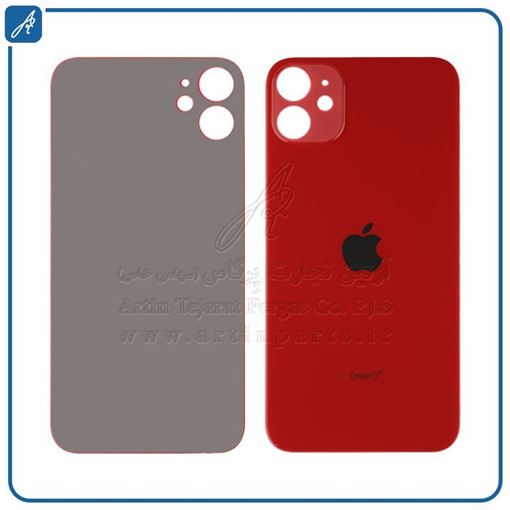 تصویر  BACK COVER 11 RED IPHONE