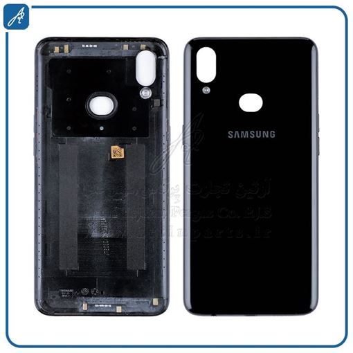 تصویر  BACK COVER A10S BLACK SAM