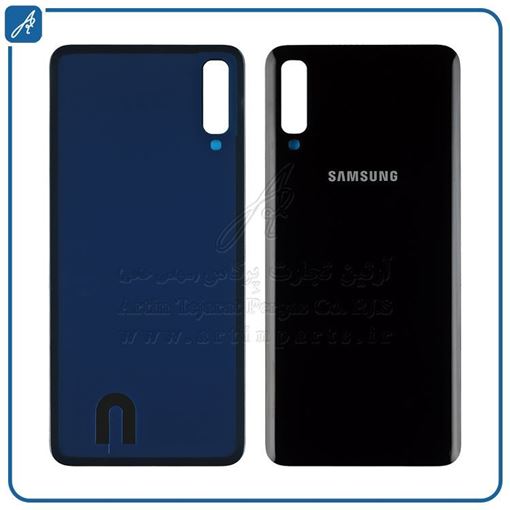 تصویر  BACK COVER A70 BLACK SAM