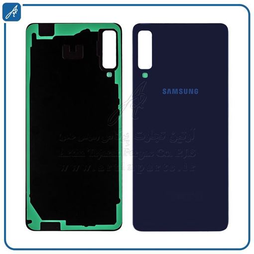 تصویر  BACK COVER A750 BLUE SAM
