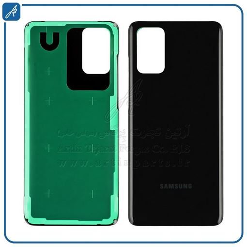 تصویر  BACK COVER S20 PLUS BLACK SAM