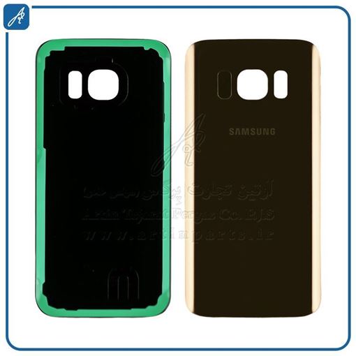 تصویر  BACK COVER S7 GOLD SAM