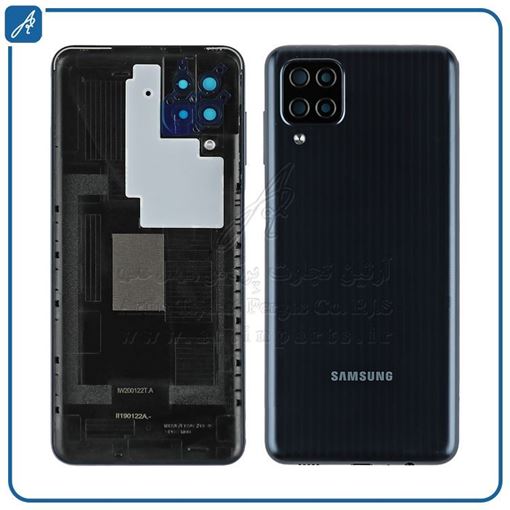 تصویر  BACK COVER M12 BLACK SAM