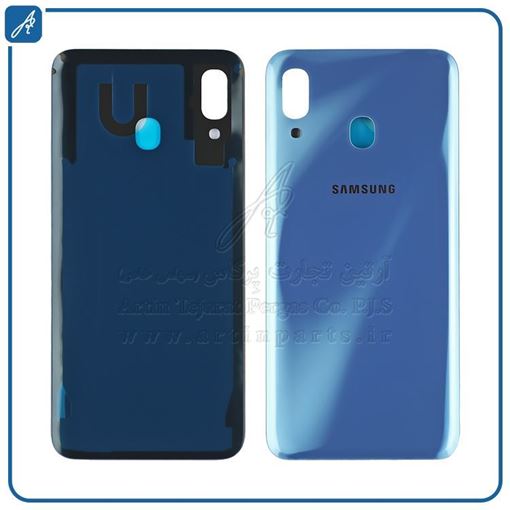 تصویر  BACK COVER A30 BLUE SAM