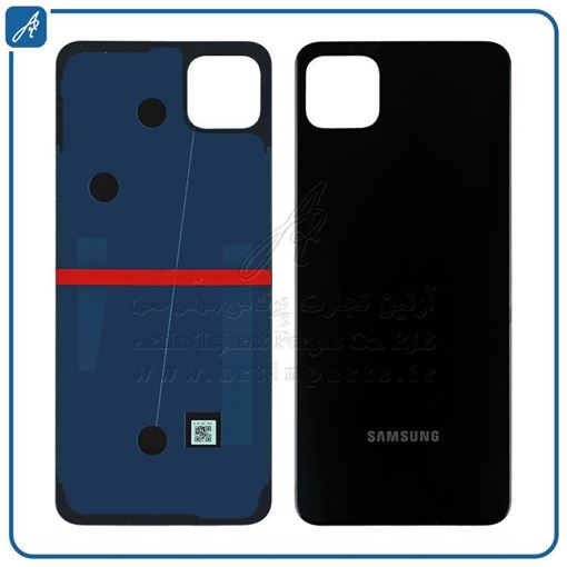 تصویر  BACK COVER A22 5G BLACK SAM