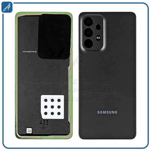 تصویر  BACK COVER A33 BLACK SAM