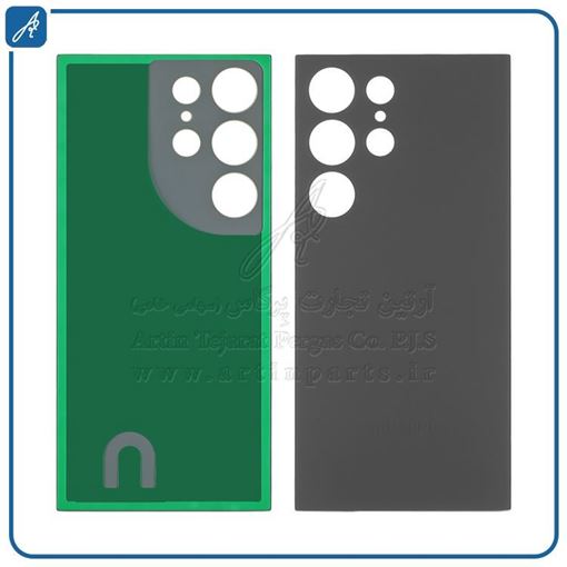 تصویر  BACK COVER S24 ULTRA GRAY SAM
