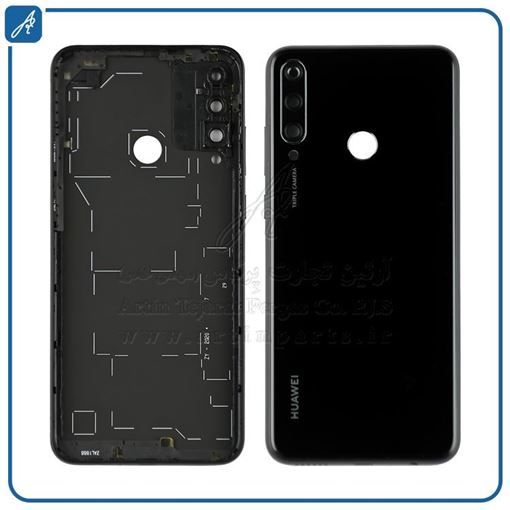تصویر  BACK COVER Y6P 2020 BLACK HUW