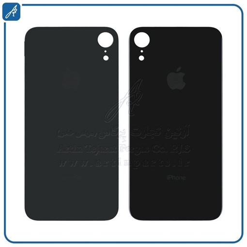 تصویر  BACK COVER XR BLACK IPHONE