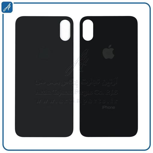 تصویر  BACK COVER X BLACK IPHONE