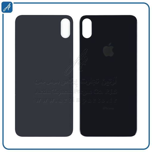 تصویر  BACK COVER X MAX-XS MAX BLACK IPHONE