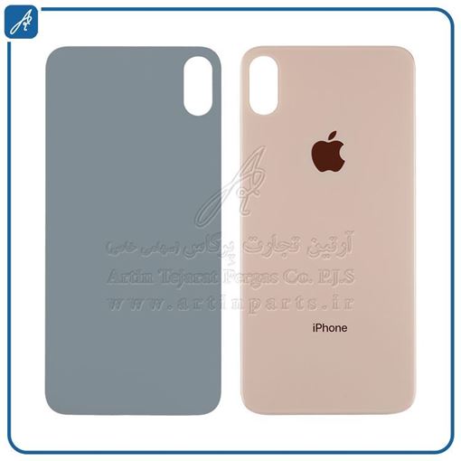 تصویر  BACK COVER X MAX-XS MAX GOLD IPHONE