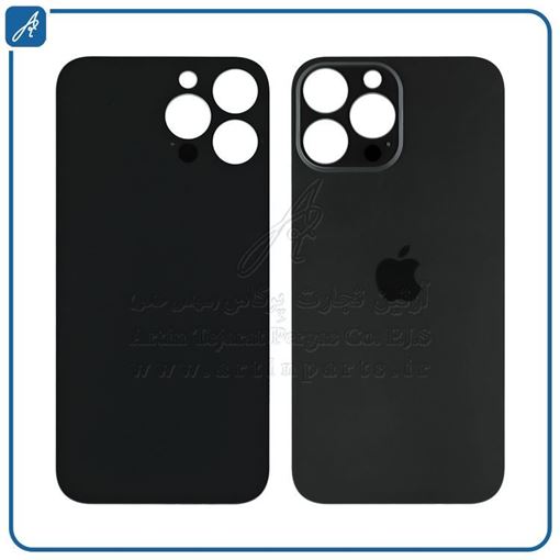 تصویر  BACK COVER 13 PRO MAX BLACK IPHONE