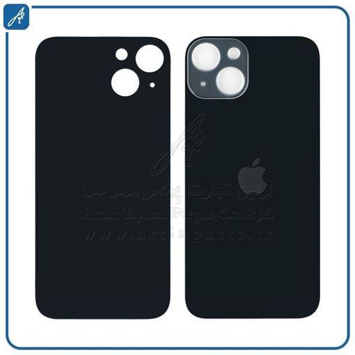 تصویر  BACK COVER 13 BLACK IPHONE