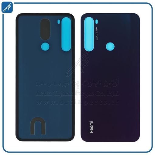 تصویر  BACK COVER REDMI NOTE 8 BLUE XIAO