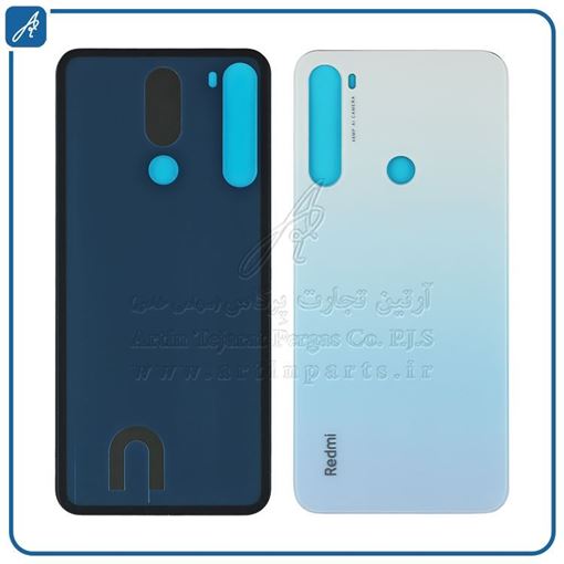 تصویر  BACK COVER REDMI NOTE 8 WHITE XIAO