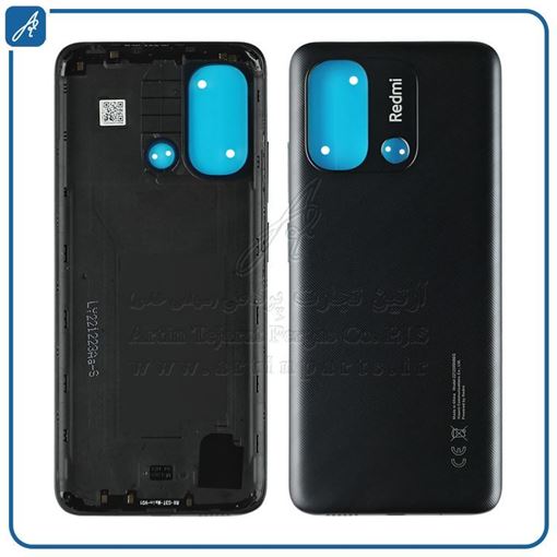 تصویر  BACK COVER REDMI 12C BLACK XIAO