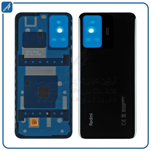 تصویر  BACK COVER REDMI NOTE 12S BLACK XIAO
