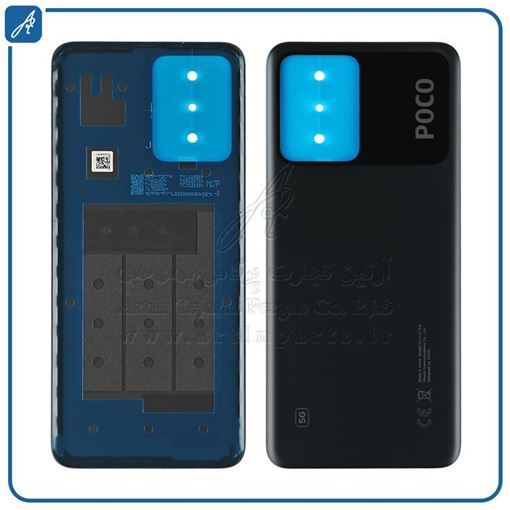 تصویر  BACK COVER POCO X5 BLACK XIAO
