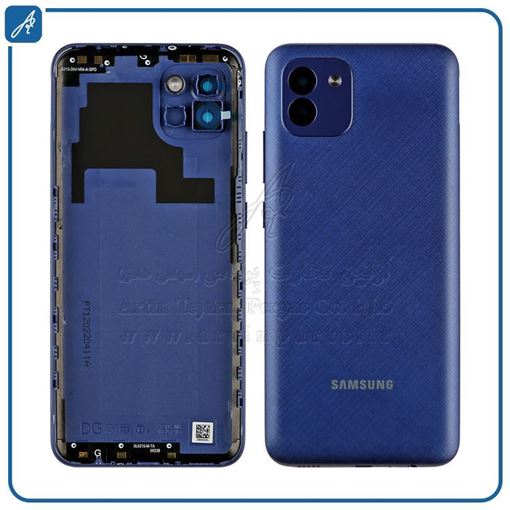 تصویر  BACK COVER A03 BLUE SAM