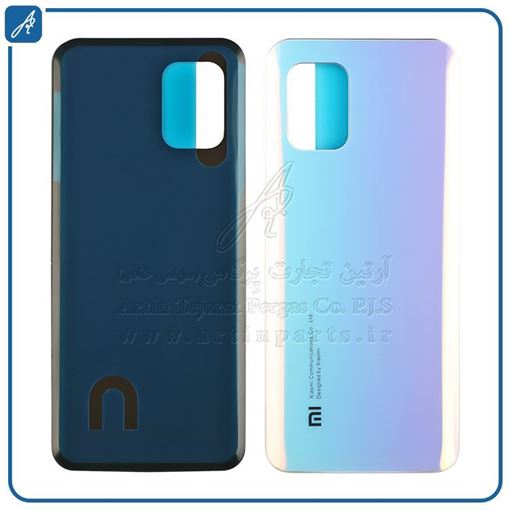 تصویر  BACK COVER MI 10 LITE 5G WHITE XIAO