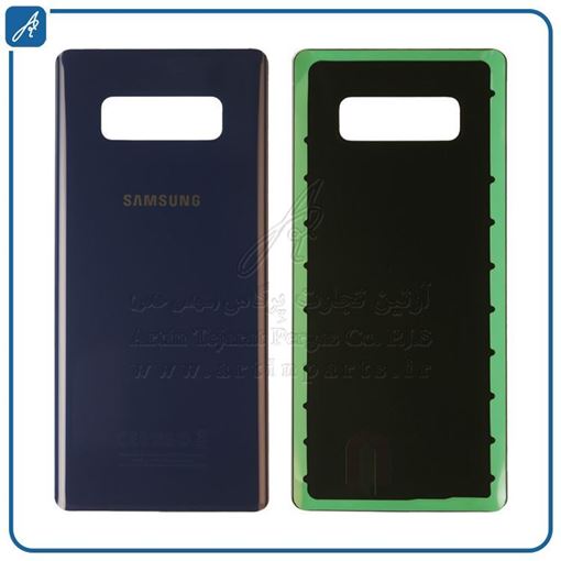 تصویر  BACK COVER NOTE 8 BLUE SAM