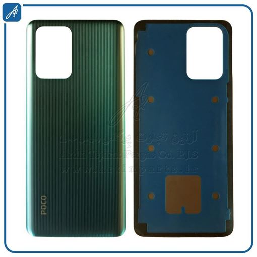 تصویر  BACK COVER POCO X3 GT BLUE-GREEN XIAO